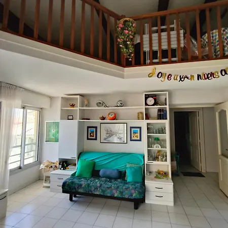 Appartement T3 Duplex 6 Voyageurs 50 Metres Des Plages *